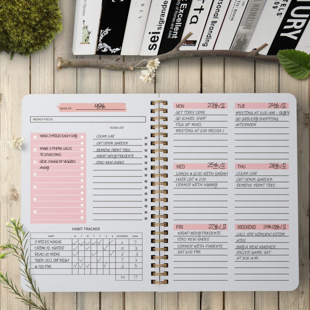 2023 A5 Spanish Agenda Notebook Bullet Daily Weekly Journal Schedule  English Planner Organizer School for Office Stationery - AliExpress