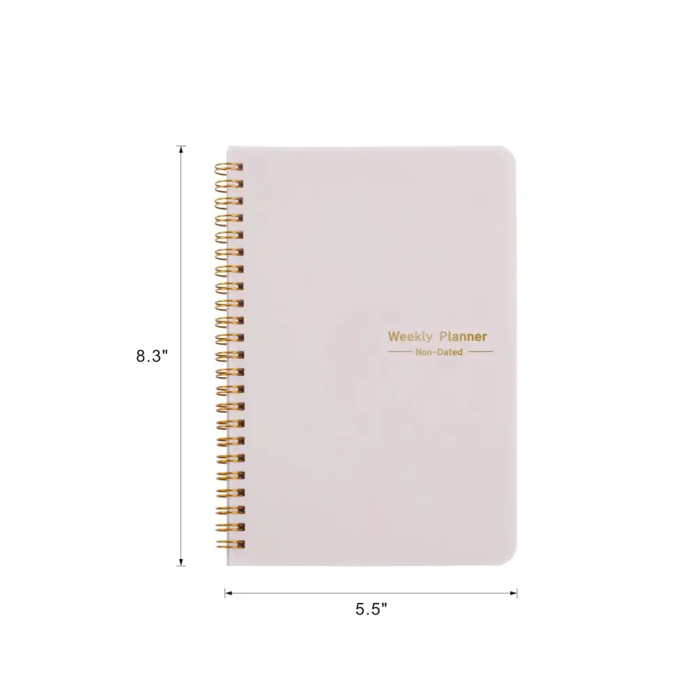 2024 A5 Agenda Planner Notebook Diary Weekly Planner Goal Habit Schedules  Organizer Notebook For School Stationery Office